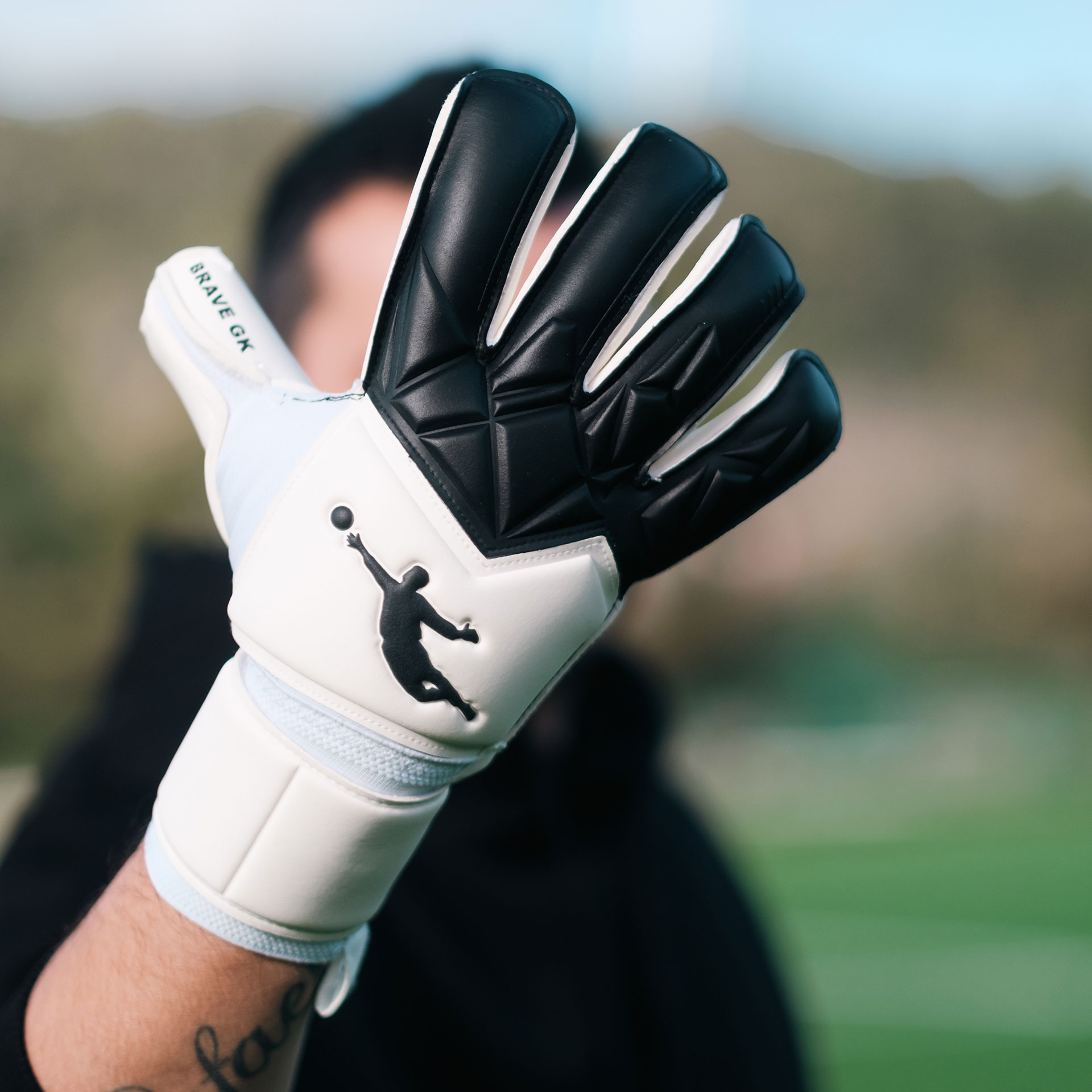 Детские Brave GK Fury White Black-1-Brave GK