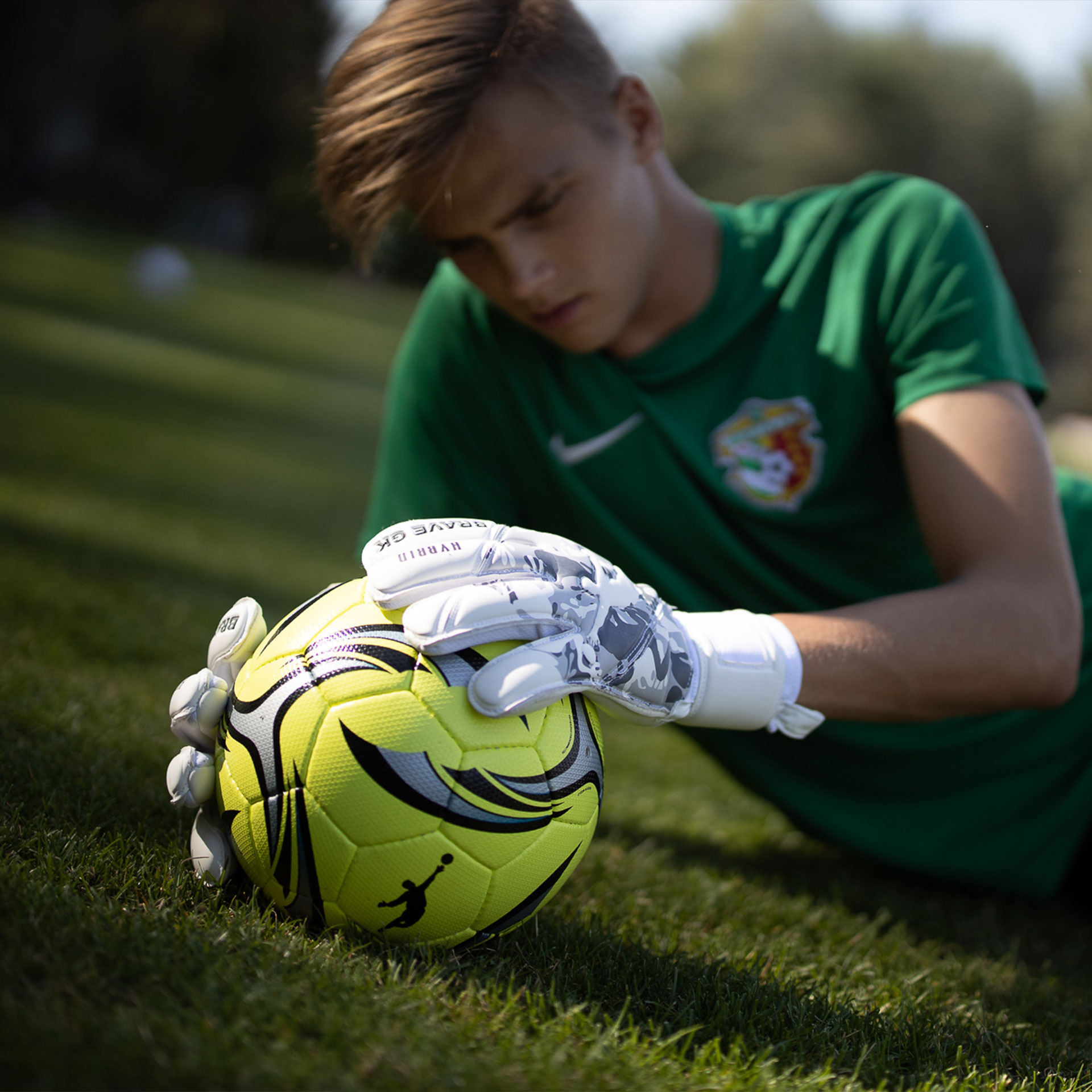 Детские Brave GK Reflex Camo White-1-Brave GK
